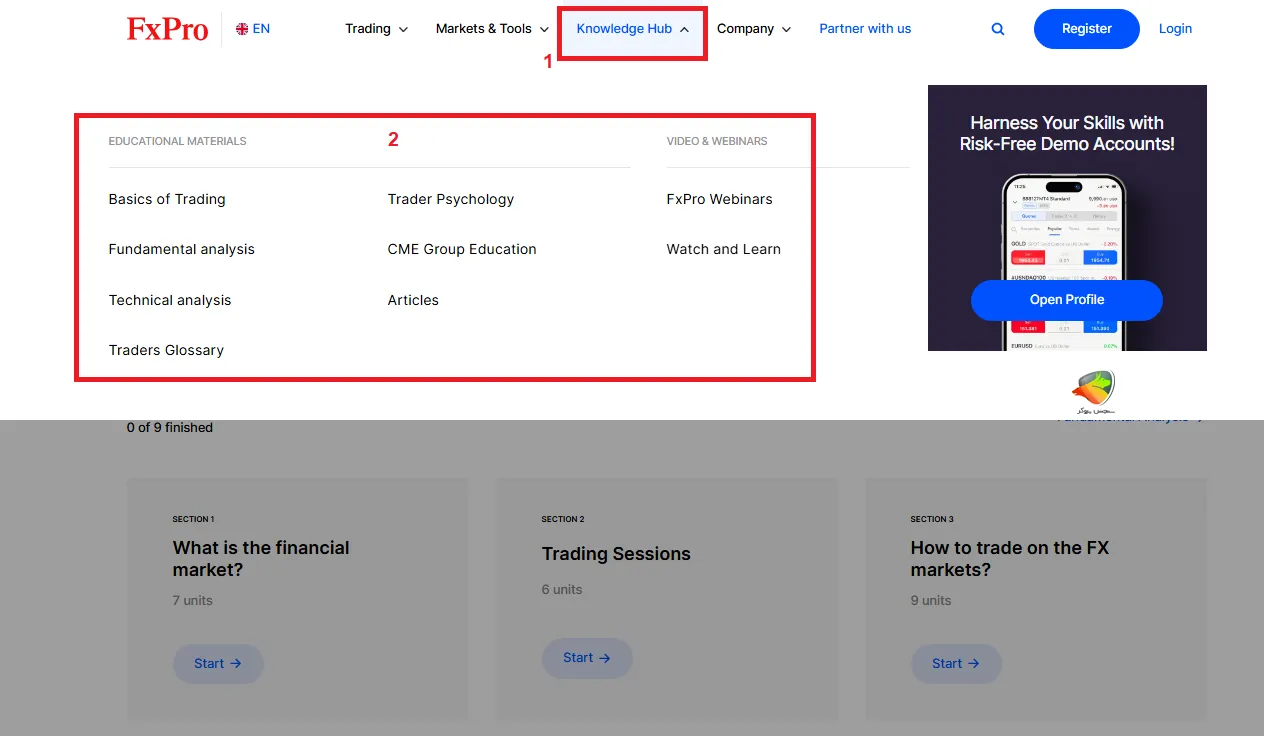 آموزش بروکر اف ایکس پرو