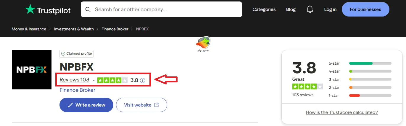 بررسی نظرات ان پی بی اف ایکس در تراست پایلوت