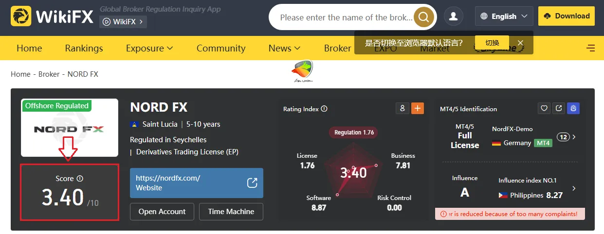 نورد اف ایکس و نظراتش در ویکی