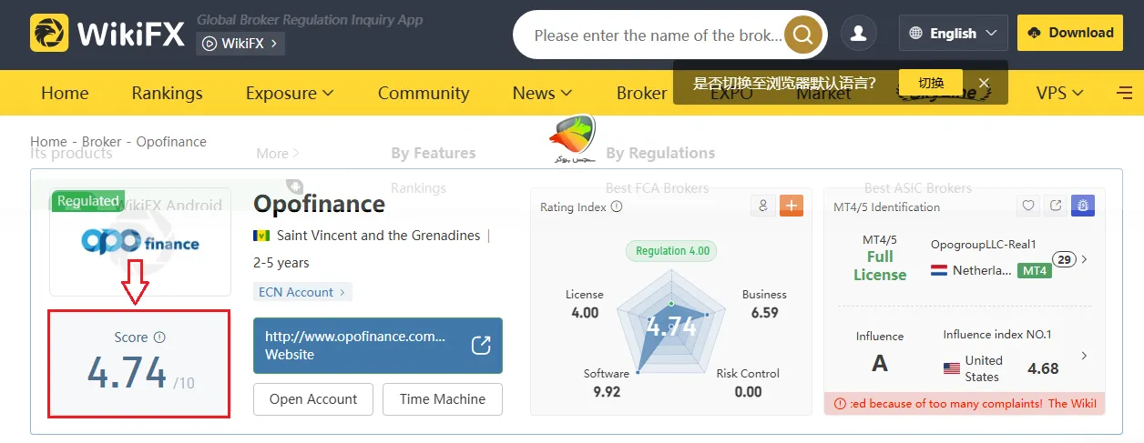 بررسی بروکر اوپو فایننس در ویکی اف ایکس
