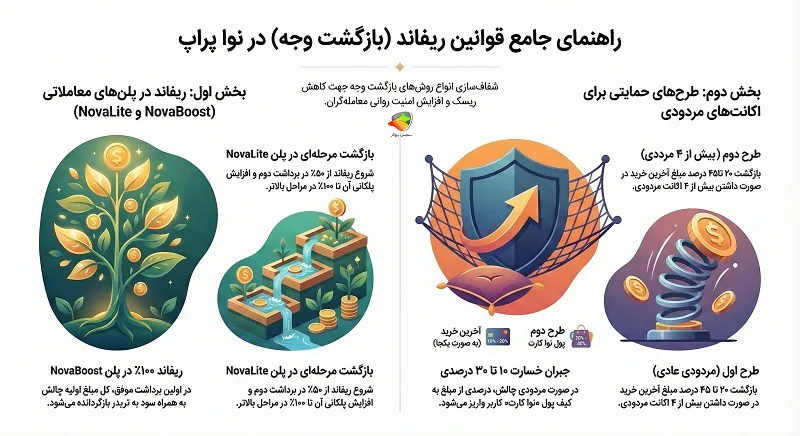 قوانین ریفاند (Refund) در نواپراپ