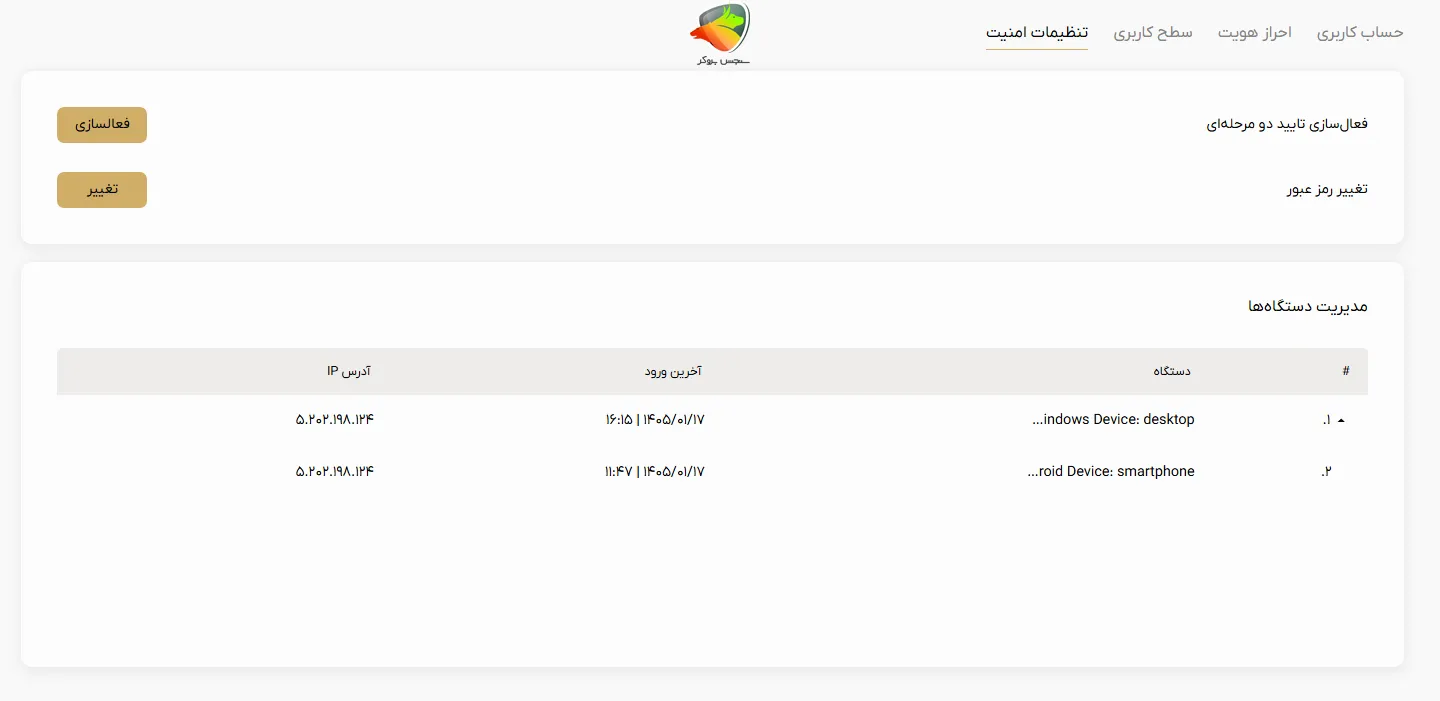 امنیت داریک
