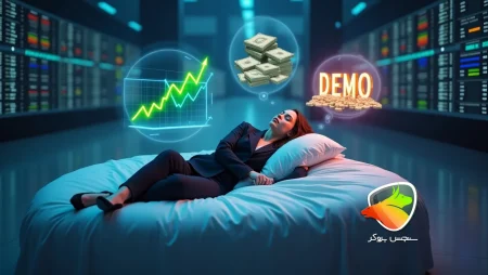 آموزش حساب دمو آرون گروپس