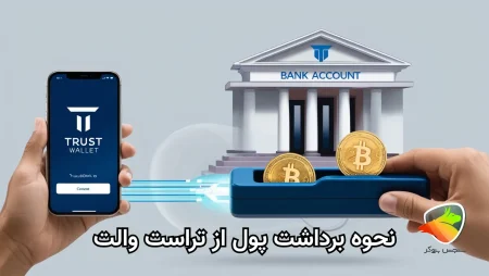 چگونه از کیف پول تراست ولت برداشت کنیم؟
